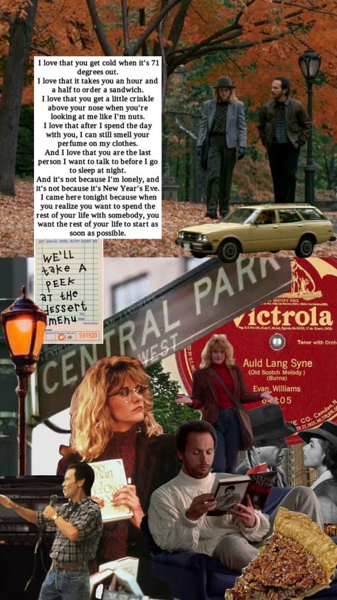 When Harry Met Sally Wallpaper, When Harry Met Sally Aesthetic, When Harry Met Sally Poster, Adriana Core, Leo Szn, Harry And Sally, Sunday Kind Of Love, Aesthetic Shuffles, Nora Ephron