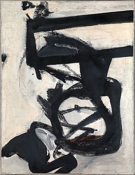 Nijinsky / Franz Kline / 1950 / enamel on canvas / at the Met Franz Kline, Action Painting, Modern Art Paintings, Wow Art, Abstract Expressionist, Art Moderne, Art Abstrait, Metropolitan Museum Of Art, White Art