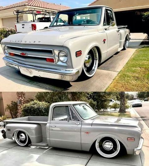 Stepside C10, C10 Stepside, Hot Rod Pickup, C10 Chevy Truck, Custom Pickup Trucks, Custom Chevy Trucks, C10 Trucks, Low Riders, Old Pickup