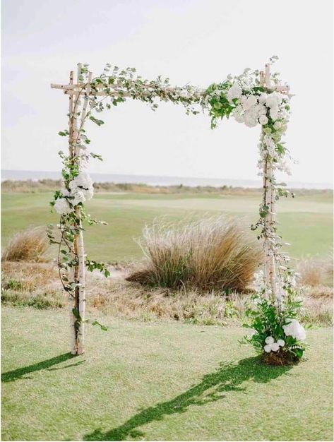 Golf Course Photography, Oceanfront Wedding, Airy Wedding, Golf Photography, Beachside Wedding, Public Golf Courses, Golf Event, Golf Course Wedding, Best Golf Courses