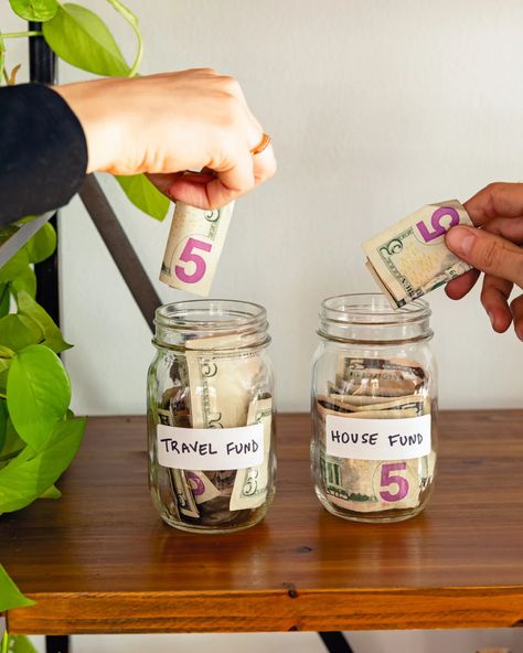 Easy Budgeting Lessons According to Someone Who Grew Up in Foster Care | Apartment Therapy Travel Fund, Savings Jar, Money Jars, Saving Challenge, Blog Challenge, Money Advice, 52 Weeks, Money Habits, Earn More Money