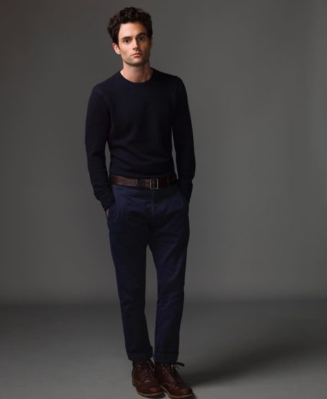 Joe Goldberg, Dan Humphrey, Normcore Fashion, Gossip Girl Outfits, Penn Badgley, Academia Style, Dressing Style, Street Fashion Men Streetwear, Men Fashion Casual Outfits