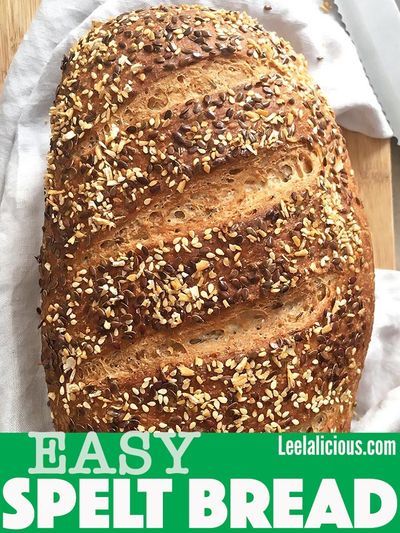 Spelt Bread Recipe Yeast Free, Wfpb Bread Recipe, Whole Grain Spelt Recipes, Easy Spelt Bread Recipe, Recipes Using Spelt Flour, Vegan Whole Grain Bread Recipe, Sourdough Spelt Bread Recipe, Whole Grain Bread Recipes, Ancient Grain Bread Recipe