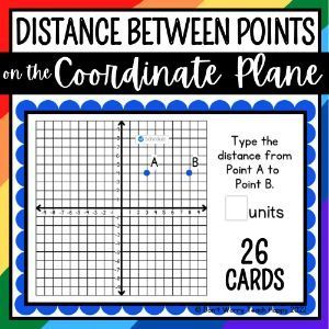 Distance On A Coordinate Plane, Ordered Pairs Activities, Coordinate Plane Activity, Plotting Points, Distance Formula, Ordered Pairs, Coordinate Plane, Feedback For Students, Multiple Choice Questions