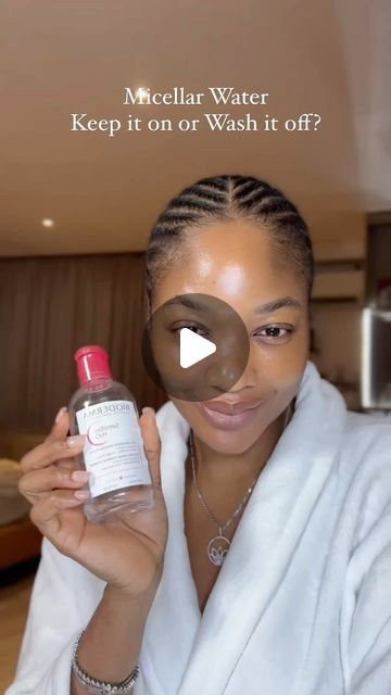 Onyeka Michael Ugwu on Instagram: "Yes, micellar water is designed to be used without rinsing. It contains micelles—tiny oil molecules—that attract and lift dirt, makeup, and impurities from the skin. You can apply micellar water using a cotton pad to cleanse your face without the need for rinsing afterward. It can also double as a toner. Its gentle and hydrating properties make it suitable for use after cleansing to remove any remaining traces of impurities and balance the skin’s pH. However, if you have specific skincare concerns or are following a particular skincare routine, you may choose to use a dedicated toner that addresses your specific needs.

Yours in beauty 💕

Onyeka" Double Cleansing With Micellar Water, How To Use Micellar Water, How To Apply Toner To Face, How To Use Toner On Face, How To Apply Toner, Dirt Makeup, Double Cleansing, Micellar Cleansing Water, Hydrating Toner