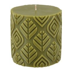 Carving Candles, Block Candles, Candle Carving, Earthy Scent, Candle Art, Green Candle, Household Decor, Candles Crafts, Green Forest