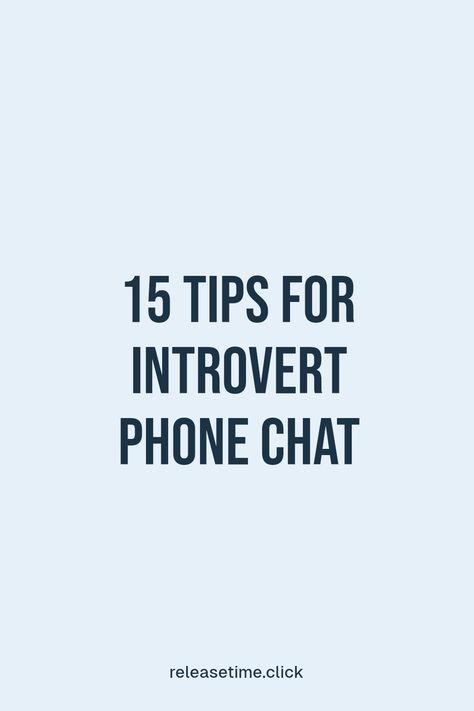 Want to improve your phone conversations with introverts? Check out these 15 expert tips that'll make communication smoother and more enjoyable for everyone involved. From simple techniques to deep listening strategies, we've got the right advice for all personalities. These methods aim at creating a comfortable atmosphere, allowing for engagement without exhaustion Conversation Tips For Introverts, Introverts Relationship, Socializing Tips For Introverts, Deep Listening, Introverts After Socializing Funny, Phone Etiquette, Introverted But Willing To Discuss, Effective Communication, Personalities