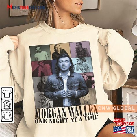 Morgan Wallen The Eras Tour 2023 Shirt One Night At A Time Hoodie Sweatshirt Classic Check more at https://musictourtees.com/product/morgan-wallen-the-eras-tour-2023-shirt-one-night-at-a-time-hoodie-sweatshirt-classic/ Eras Tour 2023, The Velvet Rope, Brent Faiyaz, Morgan Wallen, Trendy Shirts, One Night, Eras Tour, Perfect Shirt, First Night