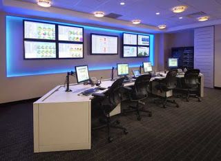 (NOC) Network Operations Center Office: NOC Room Furniture fit for Command Center and Control Room Command Center Design, Network Operations Center, Security Room, Center Management, Office Fitout, Interior Kantor, Recording Studio Design, Control Room, Wall Interior