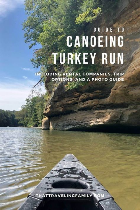 Guide to Canoeing Turkey Run State Park, Indiana, including rental companies, trip options, and a photo tour. Turkey Run State Park Indiana, Indiana Hiking, Turkey Run State Park, Turkey Run, Illinois Travel, Traveling Family, Wade In The Water, West Coast Trail, Indiana Travel