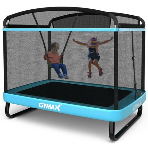 Rectangle Trampoline, Small Trampoline, Toddler Trampoline, Outdoor Trampoline, Backyard Trampoline, Kids Trampoline, Whatsapp Wallpaper Cute, Mini Trampoline, Outdoor Baby