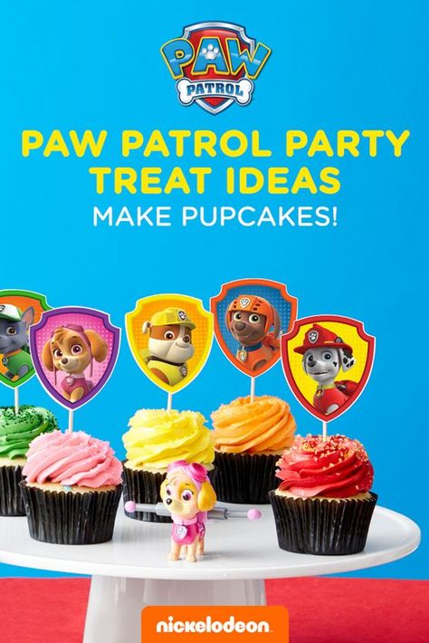 Paw Patrol Cupcakes, 3rd Birthday Cakes, Paw Patrol Cake, Paw Patrol Birthday Party, Patrol Party, Paw Patrol Party, Color Printer, Paw Patrol Birthday, Toy Story Birthday