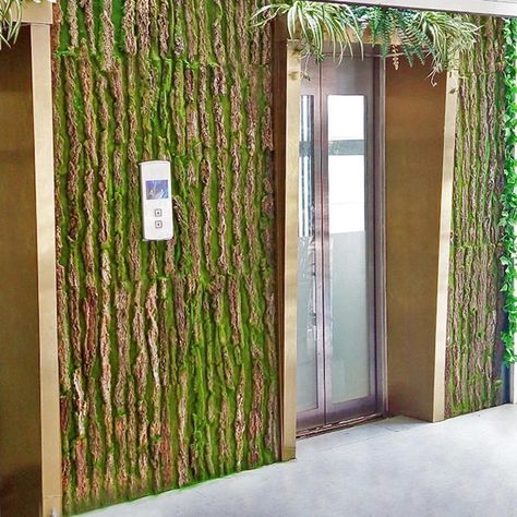 Wedding Grass Wall, Moss Wedding Decor, Moss Wedding, Cheap Artificial Plants, Office Ornaments, Pipe Decor, Fake Trees, Plant Tree, Faux Tree