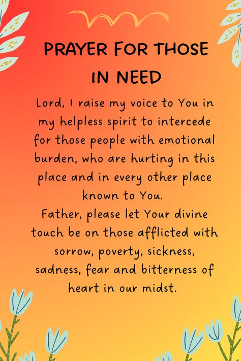 A simple prayer for others in need. Prayers For Others In Need, Prayer For Others In Need, Prayers For Sickness, Prayer For Sick Family Member, Prayer For Others, Prayers For Others, Ministry Appreciation, Pray Everyday, Verse Study