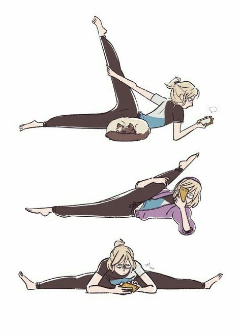 Wow Hicks Und Astrid, Yurio X Otabek, Yuri On Ice Comic, Yuri Plisetsky, Desen Anime, Different Poses, Ice Ice Baby, Sports Anime, Yuri On Ice