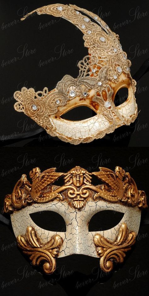 Costumes With Masks, Roman Mask, The Mask Costume, Masquerade Ball Mask, Costume Venitien, Roman Warriors, Warrior Costume, Ball Mask, Masked Ball