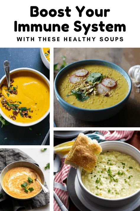 Soups For Immune System, Covi̇d Remedies Soup, Auto Immune Recipes, Soups For Chemo Patients, Immune Boosting Soup Recipes, Immune Boosting Soup, Immunity Soup, Lemon Ginger Chicken, Vegan Carrot Soup