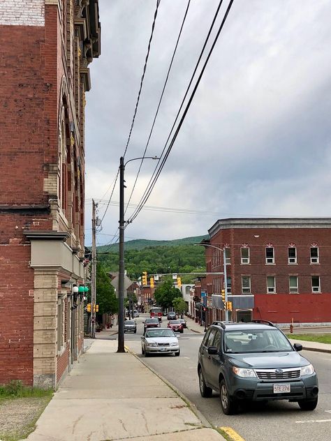 Downtown Berlin, New Hampshire. Paul Chandler June 2019. Berlin New Hampshire, Theatre Building, Fall River Ma, Fall River, New Hampshire, Hampshire, Berlin, Street View, The First