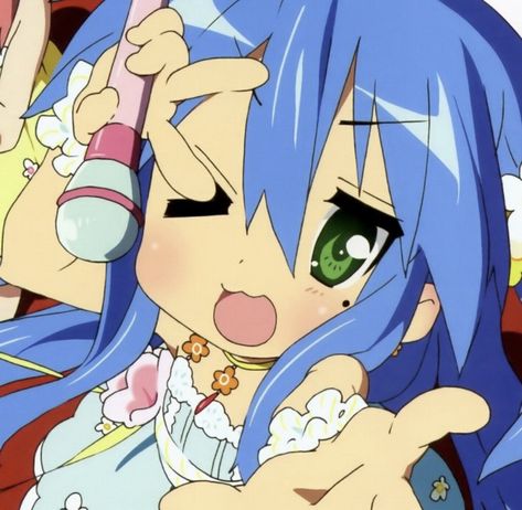 Lucky Star, An Anime, Anime, Blue