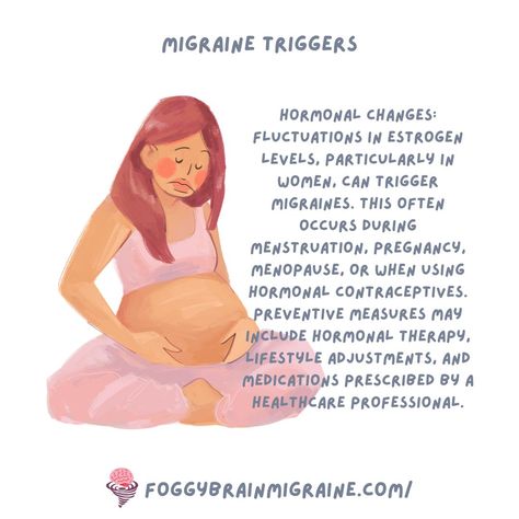 Vestibular Migraines, Menstrual Migraines, Foggy Brain, Migraine Triggers, Migraine Relief, Hormonal Changes, Migraine, Nervous System, Healthcare Professionals