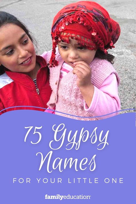 We've put together the ultimate list of 75 gypsy names for boys, girls, and gender-neutral options with Irish and Romani origins and meanings for your baby name inspiration. Romani Names, Soul Meaning, Names For Boys, Diverse People, Toddler Discipline, Name Inspiration, Baby On The Way, Baby Boy Names, Baby Name