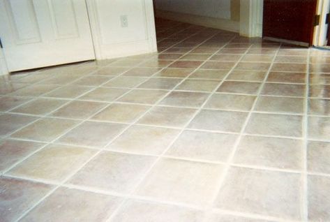 Mexican Saltillo tile floor: thinking of going white. How? Paint Terra Cotta Tile Floor, Staining Terracotta Tiles, Mexican Saltillo Tile, Painted Terracotta Tiles, Mexican Tile Floor, Saltillo Tile Floor, Marble Restoration, Tile Stained, Saltillo Tile