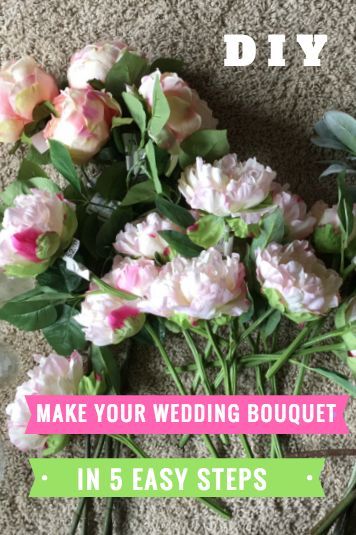 Wedding Diy Flowers, Diy Wedding Bouquet Fake Flowers, Wedding Bouquet Fake Flowers, Wedding Flower Guide, Flower Wedding Bouquet, Flower Types, Diy Bridal Bouquet, Diy Wedding Bouquet, Fake Flower