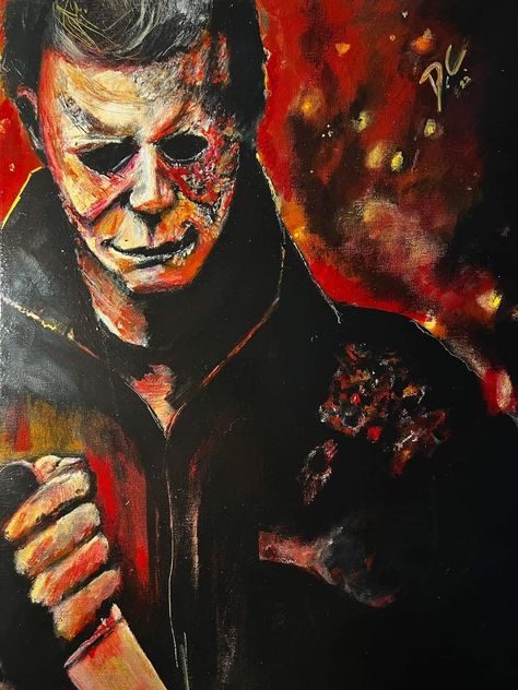 Michael Myers Painting, Michael Myers, Painting Ideas, Halloween, Movie Posters, Quick Saves, Art, Film Posters