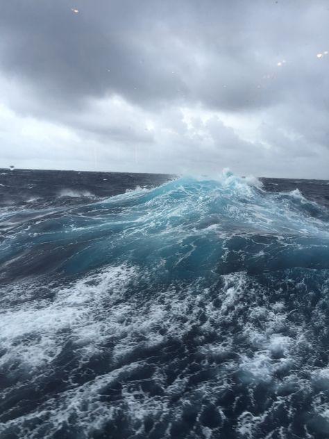 Leaving Port during the hurricane. 10-4-15 Waves Photography, Ocean Pictures, Stormy Sea, Ocean Wallpaper, Ocean Vibes, Water Art, Sea Waves, Stargate, Sea And Ocean