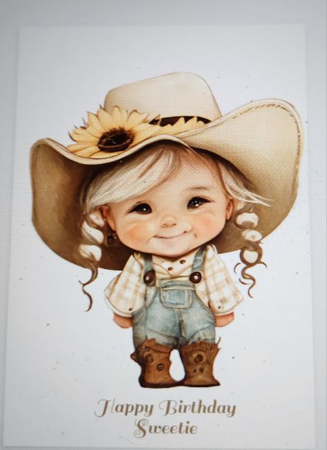 Have a little sweetie with a birthday coming up? This adorable hand designed card could be for her. $3.99 Happy Birthday Cowgirl, Happy Birthday Sweetie, Christmas Money Cards, Tea Cup Card, Christmas Money, Cricket Sport, Money Cards, Couples Goals, Holiday Wishes