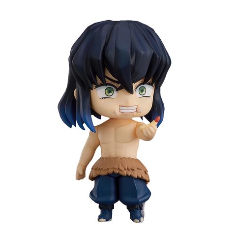 Nendoroid Anime Demon Slayer, Inosuke Nendoroid, Demon Slayer Inosuke, Carrd Stuff, Nendoroid Anime, Inosuke Hashibira, Kimetsu No Yaiba, Anime Figures, Anime Demon