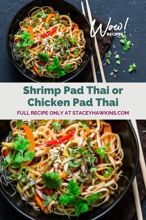 📌Pin now, make later! @wowstaceyhawkins. Stacey's put her WOW! twist on the original Shrimp Pad Thai Lean and Green recipe and created a version that is as beautiful to eat as delicious. #madeitwow #staceyhawkins #leanandgreen #lowcarb #keto #healthyrecipes #easymeals #cleaneating #optavia #chicken #shrimp #padthai Lean And Green Shrimp, Optavia Chicken, Green Shrimp, Lean Green Recipes, Shrimp Pad Thai, Chicken Pad Thai, Recipes Shrimp, Lean And Green, Delicious Low Carb Recipes