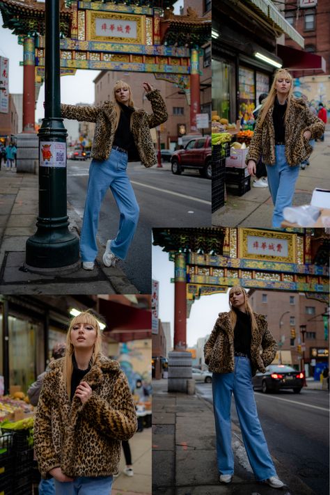 photo of model in front of chinatown arch Seattle Photoshoot Locations, Crosswalk Photoshoot, Philly Photoshoot, Bangkok Photoshoot, Chinatown Photoshoot, Photo Shoot Location Ideas, Seattle Photoshoot, Moody Fashion, Photoshoot Street