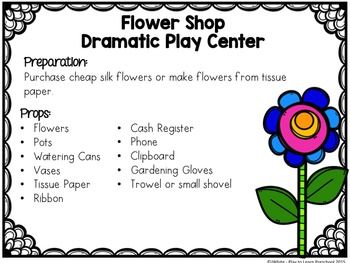 Nursery Curriculum, Flower Shop Dramatic Play, Play To Learn Preschool, Plant Lessons, Dramatic Play Center, Dramatic Play Printables, Preschool Garden, Modern Playroom, Toddler Themes