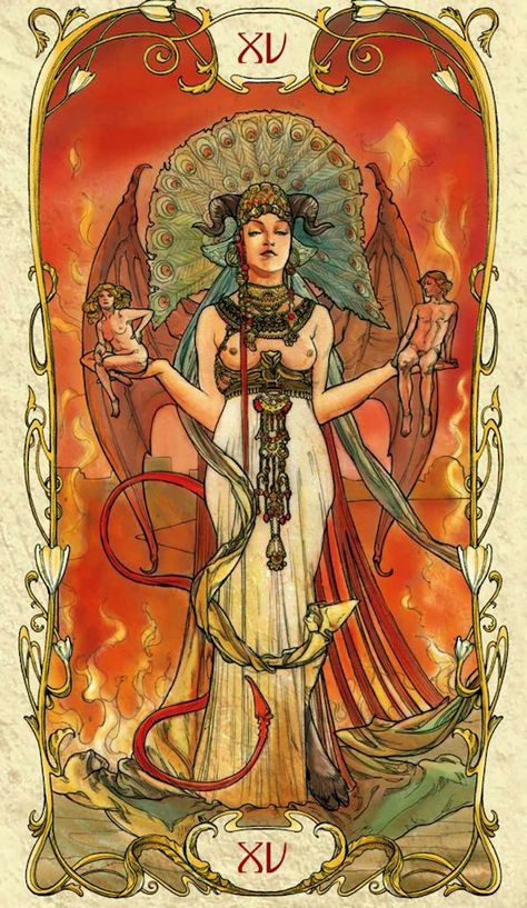 Tarot Mucha, Unique Tarot Decks, All Tarot Cards, Le Tarot, Rider Waite Tarot, Tarot Major Arcana, Tarot Cards Art, Art Carte, Tarot Art