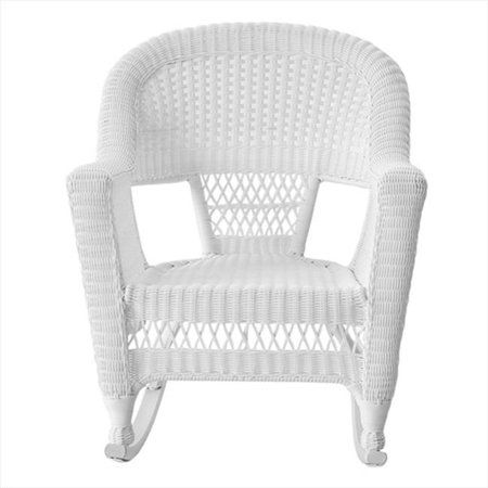 Wicker Rocker, White Wicker Furniture, Wicker Rocking Chair, Rocker Chair, Black Cushion, Orange Cushions, Patio Balcony, Brown Cushions, Rocker Chairs