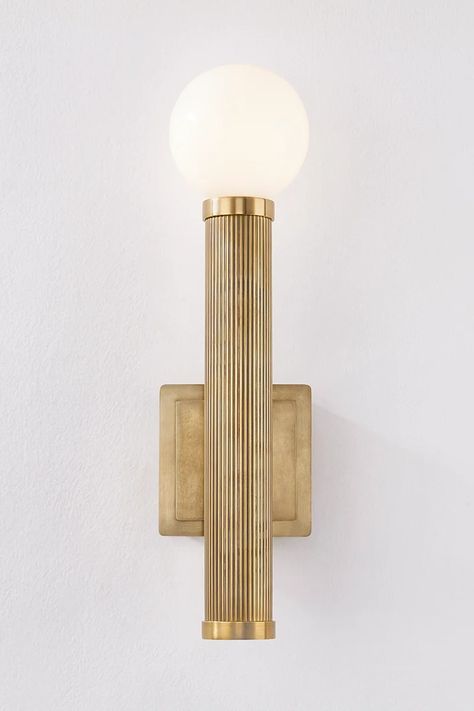 PIENZA by Corbett Lighting Hollywood Glamor, Brass Tube, Corbett Lighting, Table Lamps For Bedroom, Brass Lamp, Hudson Valley Lighting, Design Concepts, Picture Light, Hollywood Glamour