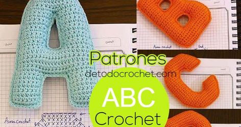 Patrones Crochet Gratis Diagramas de letras del abecedario para tejer a crochet Crochet Alphabet Letters, Crochet Letters Pattern, Crochet Alphabet, Crochet Letters, Crochet Blog, Crochet Fabric, Crochet Diy, Crochet Woman, Letter Patterns