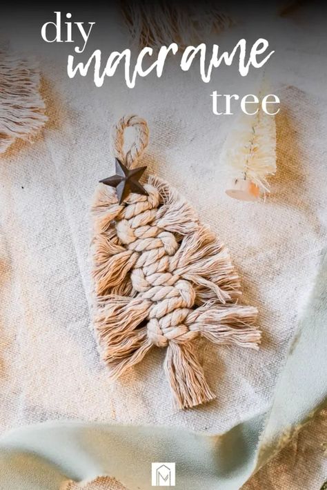 Dive into a world of holiday crafting magic with Macrame Christmas Ornaments! Create 3 easy versions to adorn your tree with handmade love. Celebrate the season with creativity and a touch of personal flair. Diy Macrame Christmas Ornaments, Diy Macrame Christmas, Thoughtful Handmade Gifts, Easy Diy Macrame, Macrame Christmas Ornaments, Macrame Ornaments, Boho Tree, Types Of Knots, Easy Macrame