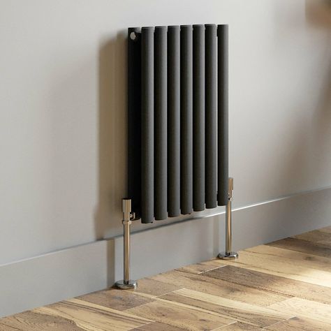 Anthracite Designer Radiator Vertical Horizontal Flat Panel Oval Column Rads | eBay Contemporary Radiators, Panel Radiator, Radiators Modern, Horizontal Radiators, Central Heating Radiators, Column Radiators, Tube Design, Cosy Corner, Designer Radiator