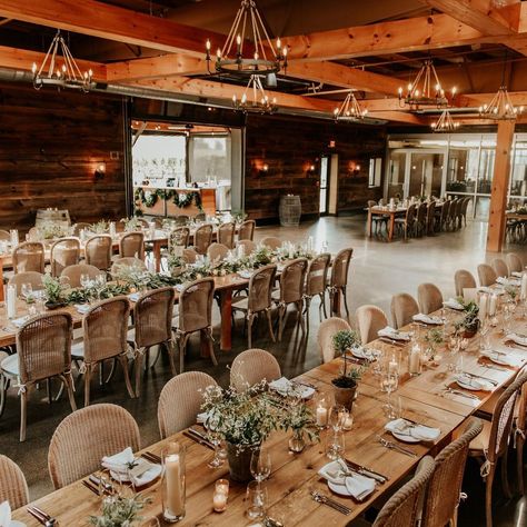 Newport Vineyards on Instagram: “Lovin' this rehearsal dinner set-up. 😍 __ 📸: @ryandevoll #newportvines” Newport Vineyards, Unique Event Venues, Newport County, Barrel Room, Newport Ri, Dine In, September Wedding, Unique Venues, Party Venues