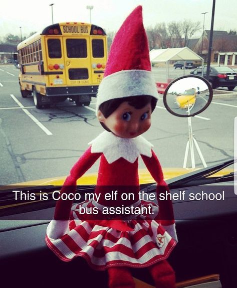 Elf On The Shelf School Bus Ideas, Elf On A Shelf Ideas, Bus Ideas, Elf On A Shelf, Bus Life, Elf Ideas, Shelf Ideas, A Shelf, On The Shelf