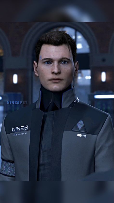 Connor And Nines, Nines Dbh, Detroit Being Human, Detroit Become Human, My Name Is, Twitter Instagram, My Name, Social Media, Human