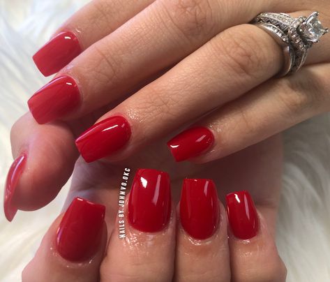 OPI 25 Big Apple Red, Dip powder nails Red Dipping Powder Nails, Dip Nails Red, Short Red Dip Nails, Sns Dipping Powder Nails Red, Red Powder Nails, Sns Red Nail Colors, Opi Red Dip Powder Nails, Opi Dip Powder Colors Dark Red, Red Dipped Nails