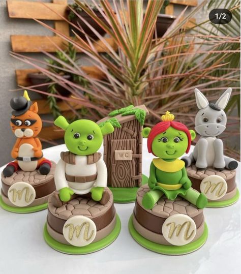 Shrek Cake, Princess Fiona, 2 Birthday Cake, Do Baby, 30th Birthday Parties, Event Themes, Fnaf Drawings, Kids Events, Shrek