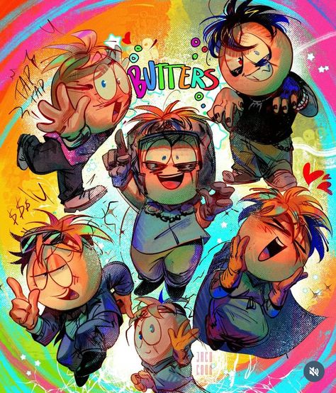 Butters South Park, Miku Hatsune Chibi, Kenny South Park, South Park Anime, Creek South Park, Tweek Y Craig, South Park Characters, Cute Rats, South Park Fanart