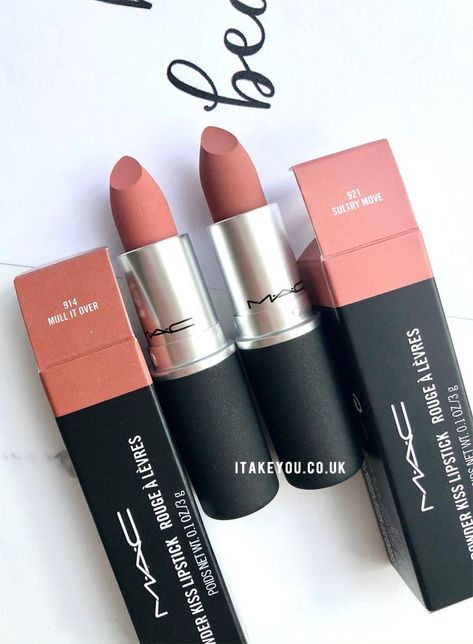 Mull It Over Mac Lipstick, Mac Sultry Move Lipstick, Mac Mull It Over Lipstick, Creme Cup Mac Lipstick, Mac Peachstock, Top Mac Lipsticks, Mac Nude Lipstick, Lipstick Colours, Mac Lipstick Colors