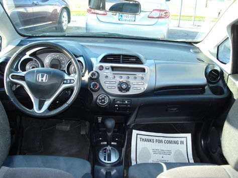 Honda Fit Interior (2009 - 2013) Honda Fit Interior, 2009 Honda Fit, Honda Fit Sport, Honda Fit