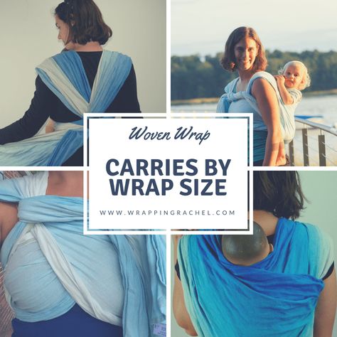 Learn to use any size wrap with this series of wrapping blog posts!  This post will explain how to find your woven wrap “base size,” what “base size” means, and how to figure out what carries you can likely do with any size wrap.  The post also links to all of my woven wrap carries… Woven Wrap Carries, Baby Wearing Diy, Baby Wearing Wrap, Baby Carrying, Wrap Carrier, Natural Parenting, Woven Wrap, Baby Wrap, Baby Wrap Carrier