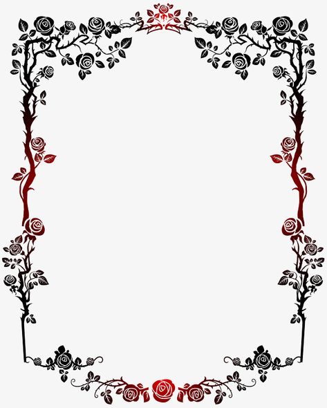 Clipart Frames, Clip Art Frames Borders, Flower Picture Frames, Paper Flower Patterns, Colorful Borders Design, Floral Frames, Frame Floral, Page Borders Design, Album Foto